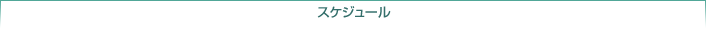 スケジュール